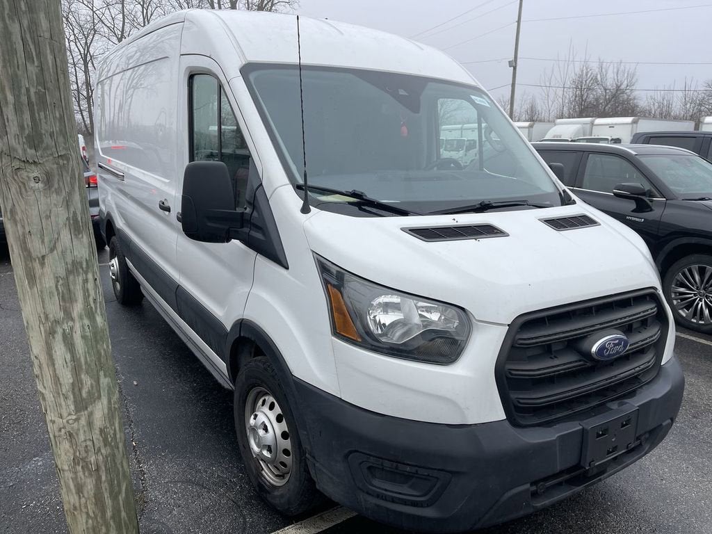 2020 Ford Transit Cargo Van T-250 130" Med Rf 9070 GVWR AWD