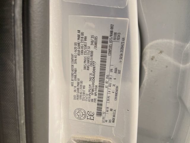 2018 Ford Escape SE