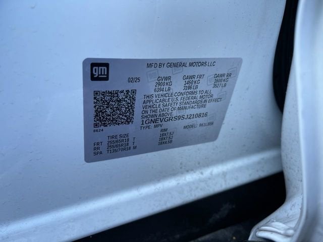 2025 Chevrolet Traverse LT