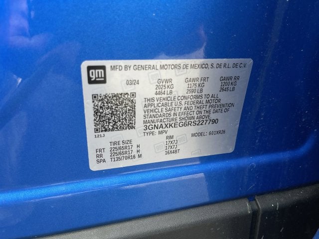 2024 Chevrolet Equinox LT