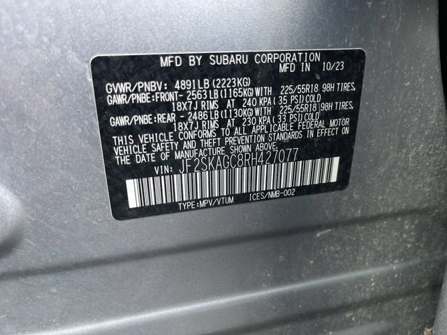 2024 Subaru Forester Sport