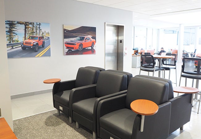 Comfortable Waiting Area