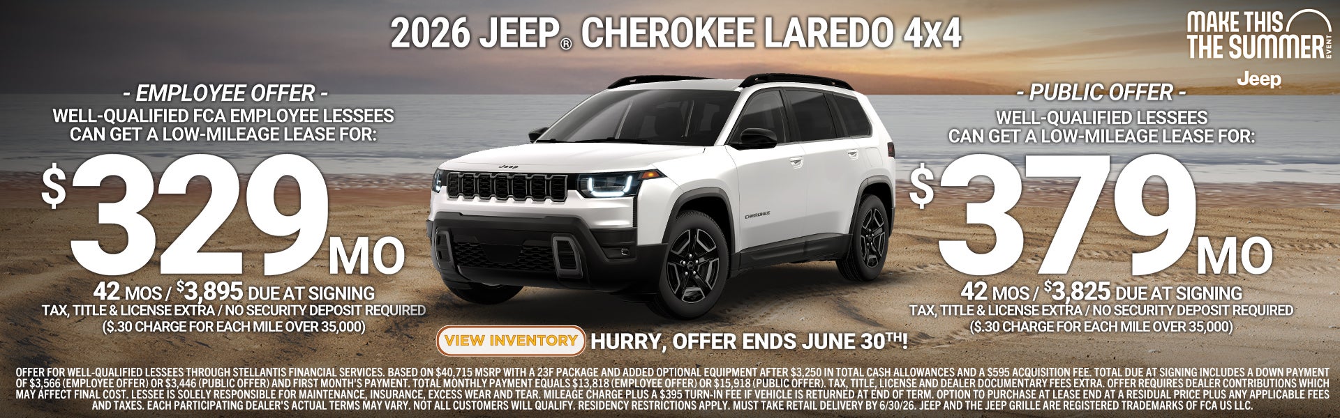 2026 Jeep Cherokee Laredo